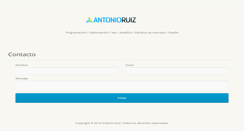Desktop Screenshot of antonioruiz.net